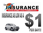 INSURANCE AS LOW AS A 1 PER DAY 2